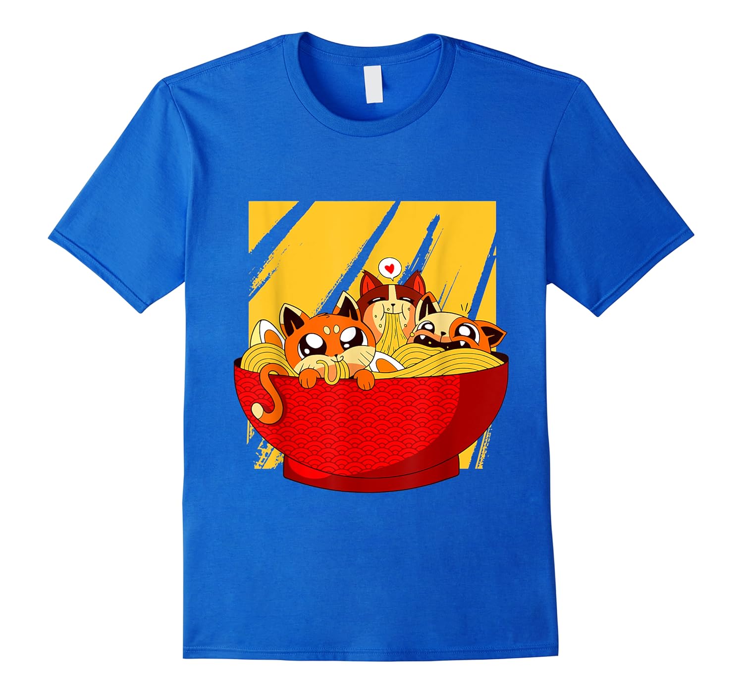 Kawaii Anime Cat Shirt Japanese Ra Noodles Gift T Shirt Elnovelty